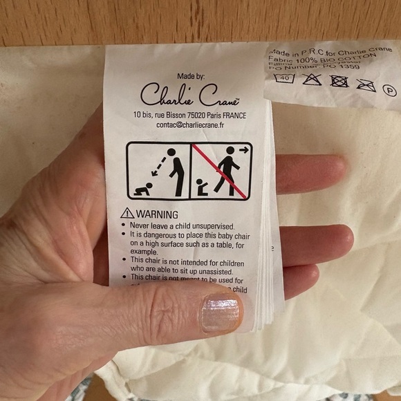 Charlie Crane Cream Baby Rocker - Picture 4 of 4